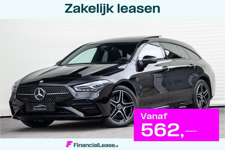 Mercedes-Benz CLA Shooting Brake 250 e AMG Premium, Nightpac, Auto's, Mercedes-Benz, Bedrijf, Lease, Financial lease, CLA, ABS