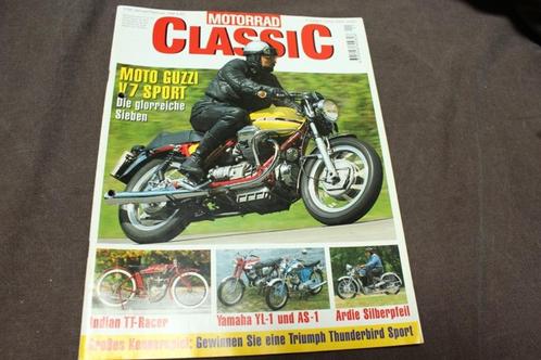 Motorrad Classic jan/ feb 1998 Guzzi V7 Indian Yamaha YL-1, Boeken, Motoren, Gelezen, Ophalen of Verzenden