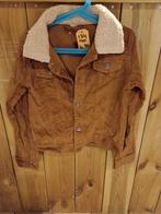 Jasje. Jackje. Bruin. Met wollig kraagje. Maat 134/140, Kinderen en Baby's, Kinderkleding | Maat 134, Ophalen, Zo goed als nieuw
