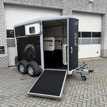 Super nette Ifor Williams HB506 2 paards paardentrailer! beschikbaar voor biedingen