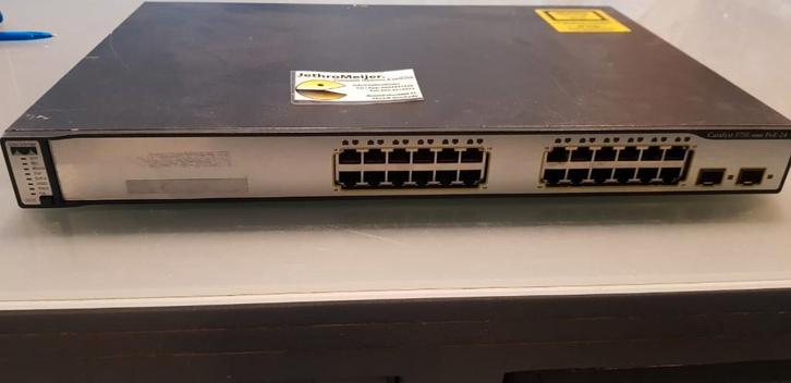 Cisco Catalyst 3750, Computers en Software, Netwerk switches, Refurbished, Ophalen of Verzenden