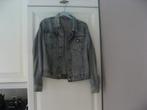 NIEUW denim jeans jack met strass vlinder, mt 146/152, Verzenden, Nieuw, Meisje, Jas