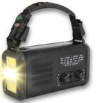 Noodradio - 20.000 mAh - Zonnepaneel - Zwengel - Zaklamp, Info@currentcomponents.nl, Nieuw, Ophalen of Verzenden, Current Components