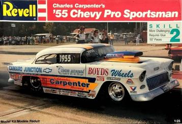 Bouwdoos Revell Chevy Sportsman Pro '55 Charles Carpenter beschikbaar voor biedingen