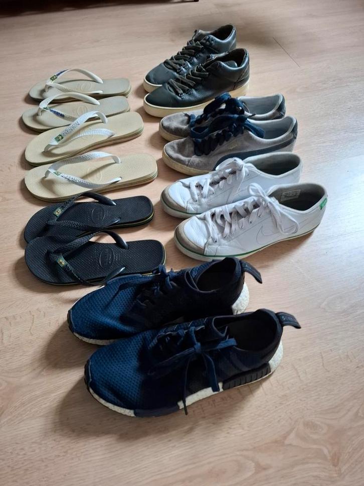7 paar heren schoenen pakket 39-44, Kleding | Heren, Schoenen, Gedragen, Ophalen of Verzenden