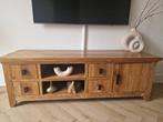 Houten Televisiemeubel, Gebruikt, 150 tot 200 cm, Teakhout, Ophalen of Verzenden