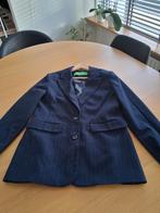 Benetton Blazer - Navy met Strepen - Nieuwstaat!, Blauw, Benetton, Zo goed als nieuw, Jasje