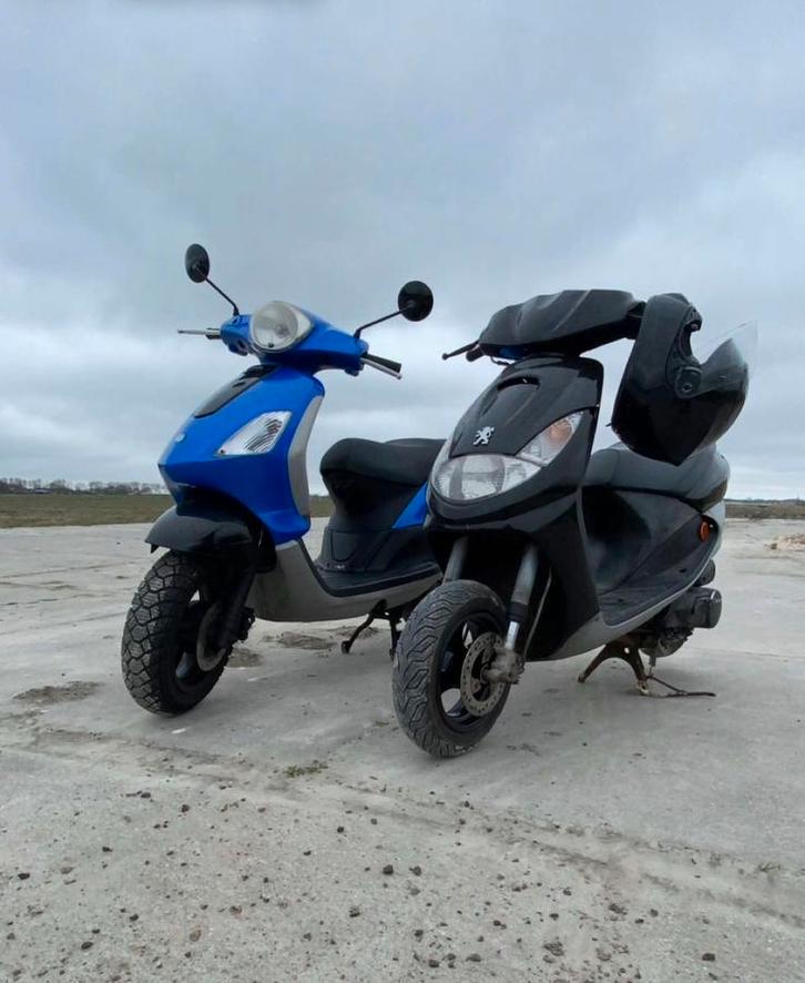 Piaggio Fly 2 takt frame, Fietsen en Brommers, Scooters | Piaggio, Gebruikt, Fly, Maximaal 45 km/u, Benzine, Ophalen