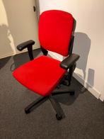 2 rode Ahrend bureaustoelen, Huis en Inrichting, Ophalen, Gebruikt, Bureaustoel, Rood