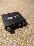 DeLock DAC + Koptelefoon Versterker, Audio, Tv en Foto, Converters, Ophalen of Verzenden, Gebruikt