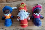 3x gehaakte sinterklaas popjes +-20 cm hoog nieuw!, Ophalen of Verzenden, Nieuw