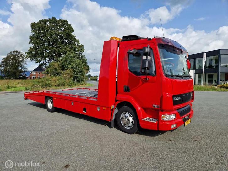 DAF LF 45|Autotransporter|Oprijwagen|Luchtvering|APK 12-2026, Auto's, Vrachtwagens, Bedrijf, Te koop, ABS, Alarm, Elektrische ramen
