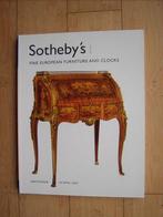 Sotheby's Europees meubilair en klokken, Amsterdam 16-4-2007, Boeken, Catalogussen en Folders, Ophalen of Verzenden, Zo goed als nieuw