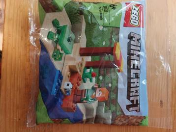 Minecraft legoset Strand met Schildpad beschikbaar voor biedingen
