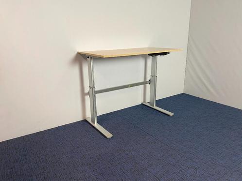 319 x Zit/sta bureau Actiforce (elektrisch) - 140 x 80 cm., Huis en Inrichting, Bureaus, Gebruikt, Stabureau, Elektrisch, In hoogte verstelbaar