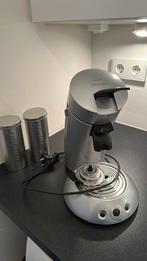 Senseo koffie apparaat, zilverkleurig en met 2 senseo bussen, Ophalen, Koffiemachine, 4 tot 10 kopjes, Koffiepads en cups