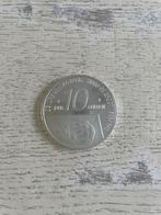 10 gulden munt Hugo de Groot 1995, Postzegels en Munten, Koningin Beatrix, Zilver, Ophalen of Verzenden, Losse munt