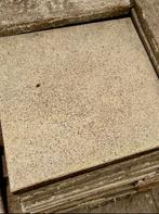 GRATIS 10m2 Terras tegels 40 x 40 cm ecru graniet ( geel ), Tuin en Terras, Tegels en Klinkers, Ophalen, Overige materialen, Gebruikt