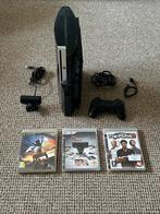 PS3 80GB met Camera, Controller & Games, Spelcomputers en Games, Spelcomputers | Sony PlayStation 3, Met games, ., Phat, Ophalen of Verzenden