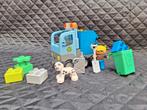Duplo Vuilniswagen 10519, Ophalen of Verzenden, Zo goed als nieuw, Complete set, Duplo