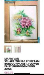 BORDUURPAKKET LANARTE M. V. SCHARRENBURG FAIRY RHODODENDRON, Verzenden, Nieuw, Handborduren, Borduurpakket