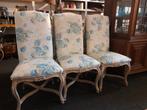 Set 6 stoelen opnieuw gestoffeerd laura ashley, Huis en Inrichting, Ophalen, Zo goed als nieuw, Eén
