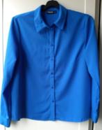 Koningsblauwe blouse met structuur Pieces maat L, Nieuw, Blauw, Maat 42/44 (L), Ophalen of Verzenden