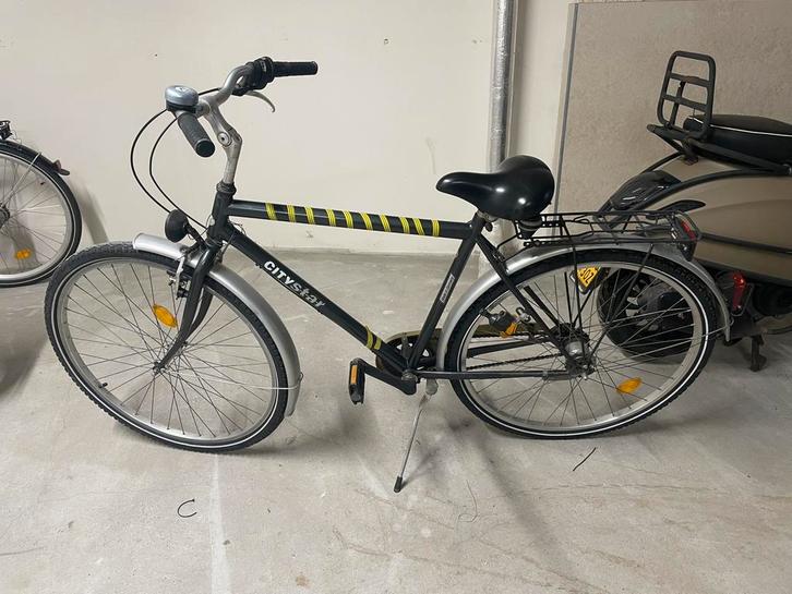 Stadsfiets City Star – 4 versnellingen, Fietsen en Brommers, Fietsen | Heren | Herenfietsen, Gebruikt, Overige merken, Versnellingen