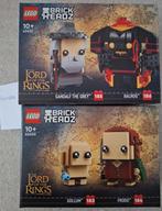 Lego Brickheadz set 40630 en 40631 Lord of the Rings, Ophalen of Verzenden, Nieuw, Complete set, Lego