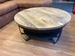 Mango salontafel 70 cm, Huis en Inrichting, Tafels | Salontafels, Ophalen, Overige materialen, 50 tot 100 cm, Rond