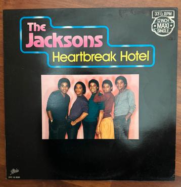Jacksons - Heartbreak Hotel Rare 12” picture sleeve Zeldzaam beschikbaar voor biedingen