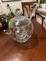 Glazen Punch Bowl met Lepel, Huis en Inrichting, Keuken | Servies, Ophalen, Overige typen, Effen, Glas