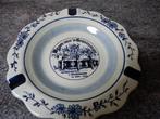 Asbak Delfts Blauw, groot formaat, Wapen van 's Gravenmoer, Antiek en Kunst, Curiosa en Brocante, Ophalen of Verzenden