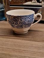 Staffordshire Liberty Blue, blauw wit kopje Engeland, Ophalen of Verzenden