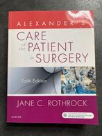 Alexanders’s Care of the patient in surgery, Zo goed als nieuw, Beta, Jane C. Rothrock, HBO