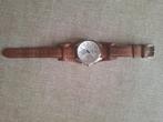 Horloge, fossil, Leer, Staal, Zo goed als nieuw, Ophalen
