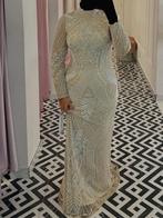 Beige avondjurk, Maat 38/40 (M), Galajurk, Beige, Ophalen of Verzenden