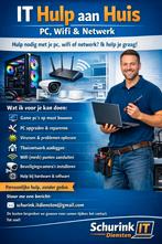 IT Hulp aan Huis – PC, Wifi & Netwerk, Ophalen, Nieuw, Onbekend