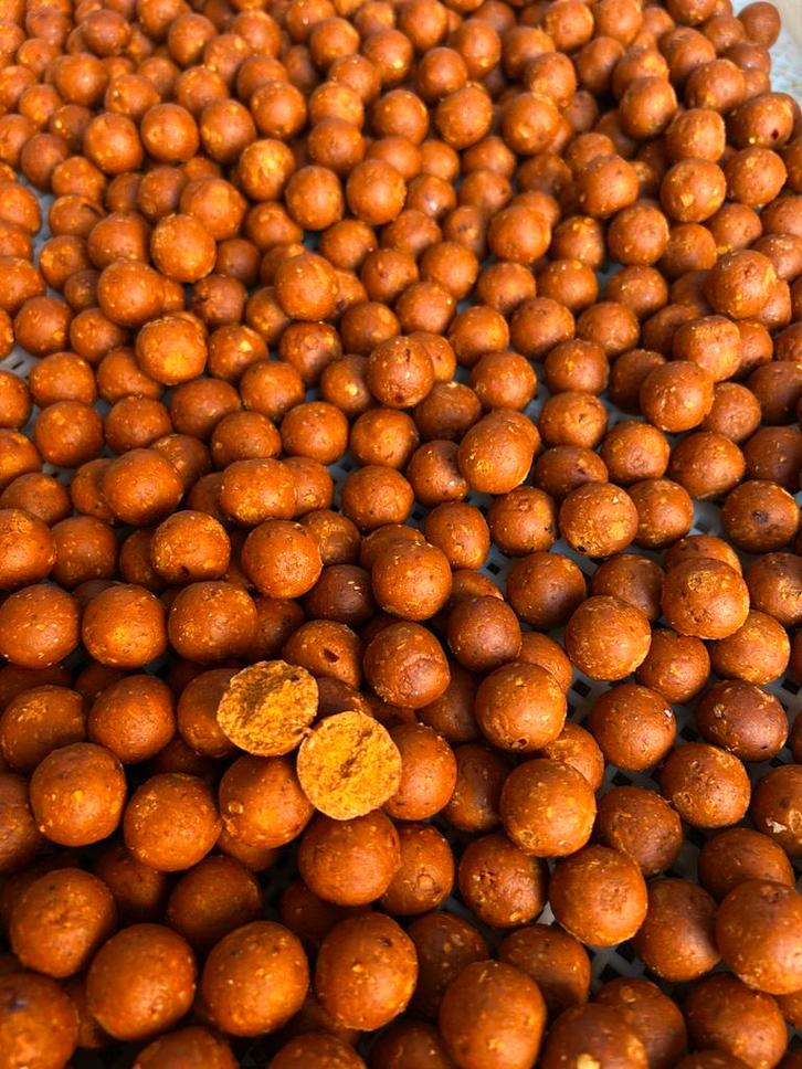 Flamming orange boilies, Watersport en Boten, Hengelsport | Karpervissen, Nieuw, Overige typen, Ophalen of Verzenden