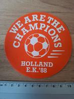 Sticker Holland EK 1988, Ophalen of Verzenden, Zo goed als nieuw, Sport