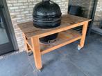 Eikenhouten barbecuetafel - The Bastard - opknapper, Tuin en Terras, Buitenkeukens, Ophalen, Gebruikt, Houtskool