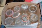 partij weckpotten 10 stuks t.e.a.b!, Ophalen, Gebruikt, Glas, Pot, Bus of Blik