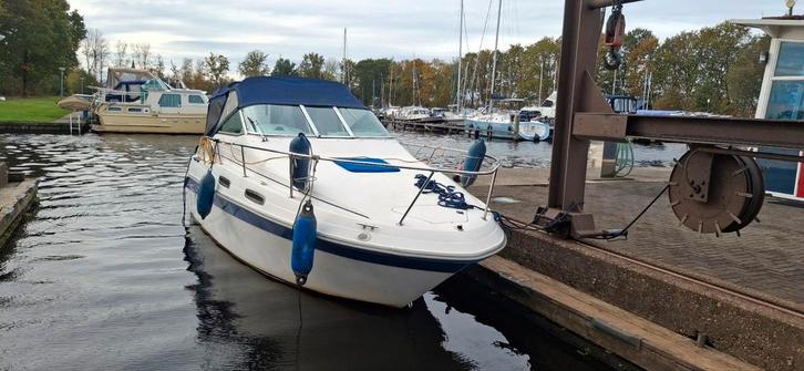 Speed kruiser sea ray 230 8 cylinder mercruiser boegschroef, Watersport en Boten, Motorboten en Motorjachten, Gebruikt, Polyester