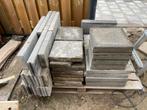Betontegels & Opsluitbanden - Tuinbestrating, Tuin en Terras, Ophalen, Gebruikt, 10 m² of meer, Beton
