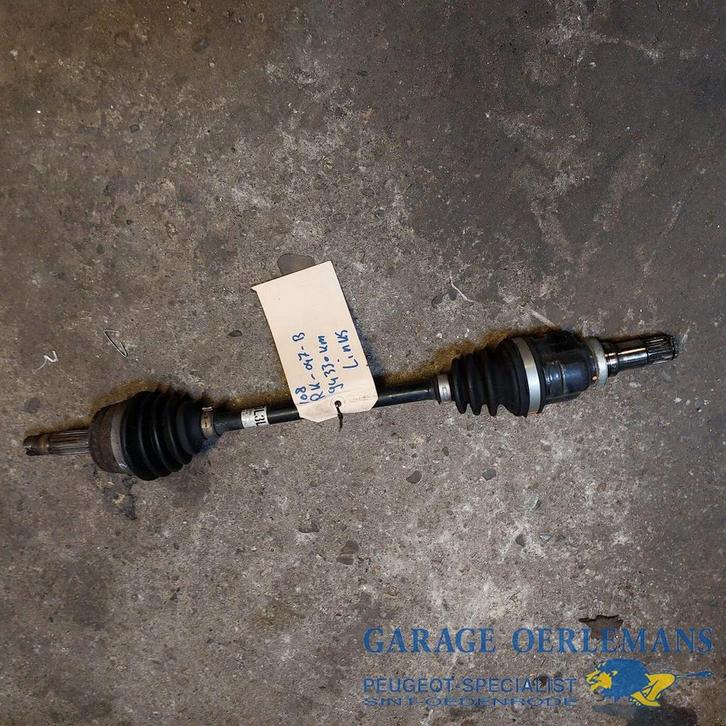 aandrijfas links peugeot 108 1.0, Auto-onderdelen, Transmissie en Toebehoren, Peugeot, Gebruikt, ARN erkend, Ophalen of Verzenden