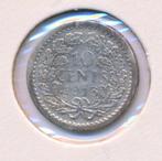 Nederland 10 cent 1913 Wilhelmina, Postzegels en Munten, Munten | Nederland, Zilver, Koningin Wilhelmina, 10 cent, Ophalen of Verzenden