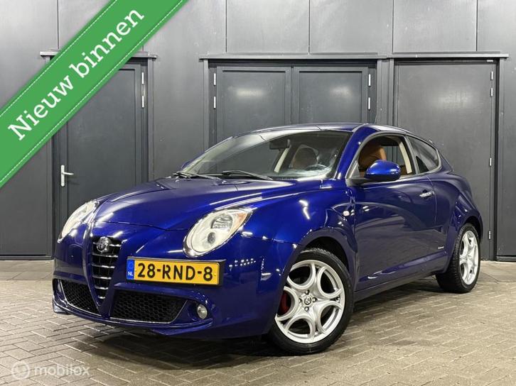 Alfa Romeo MiTo 1.4 Centenario leder|cruise|nieuwe D-riem, Auto's, Alfa Romeo, Bedrijf, Te koop, MiTo, ABS, Airbags, Airconditioning