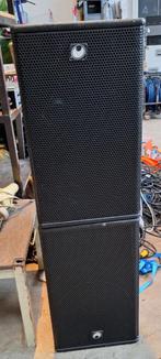 2 x omnitronic pas 212 mk2, Gebruikt, 120 watt of meer, Front, Rear of Stereo speakers, Ophalen