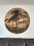 By boo wall art bamboe 118 diameter, Ophalen of Verzenden, Zo goed als nieuw