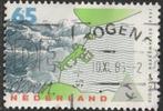Nederland 1986 1361 Deltawerken 65c, Gest, Postzegels en Munten, Ophalen of Verzenden, Na 1940, Gestempeld
